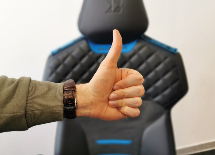 Daumen hoch für Nachhaltigkeit bei Interstuhl