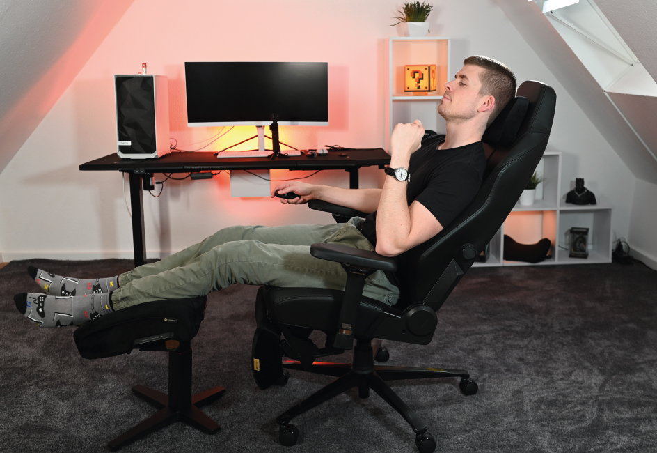 Otto in der leicht relaxten Position