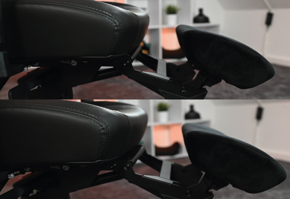 Tiefe maximal eingefahren vs. maximal ausgefahren